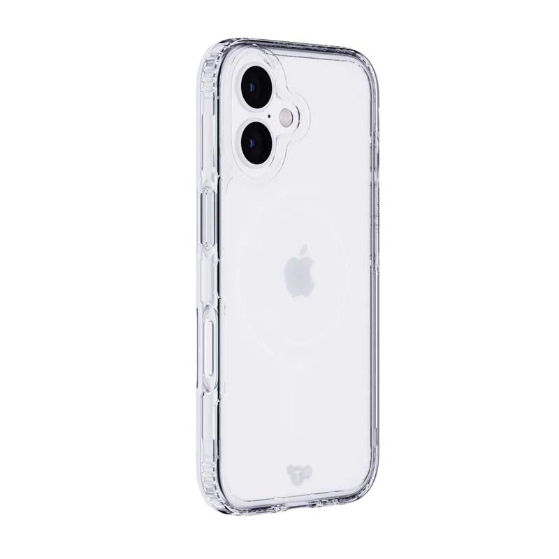 Tech21 Evo Clear Apple iPhone 16 with MagSafe Case - Clear - Clear