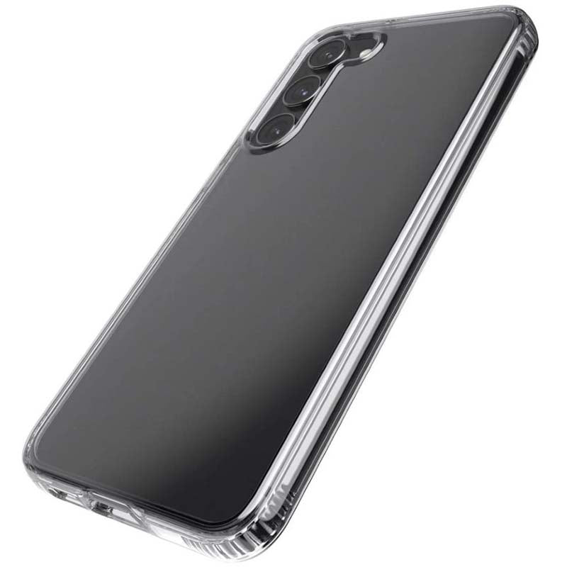 Tech21 Evo Clear Cover for Samsung Galaxy S23 Plus - Clear - Clear