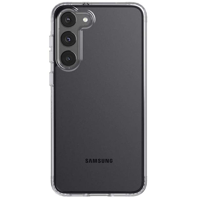 Tech21 Evo Clear Cover for Samsung Galaxy S23 Plus - Clear - Clear