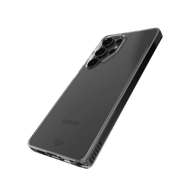 Tech21 Evo Clear Case for Samsung Galaxy S25 Ultra - Clear - Clear