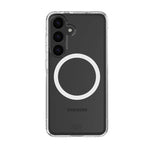 Tech21 Evo Clear Case for Samsung Galaxy S25 with Magnet - Clear - Clear
