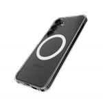 Tech21 Evo Clear Case for Samsung Galaxy S25 with Magnet - Clear - Clear