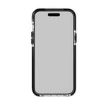 Tech21 Evo Crystal Kick Apple iPhone 15 Plus Case MagSafe Compatible - Clear / Black - Clear / Black