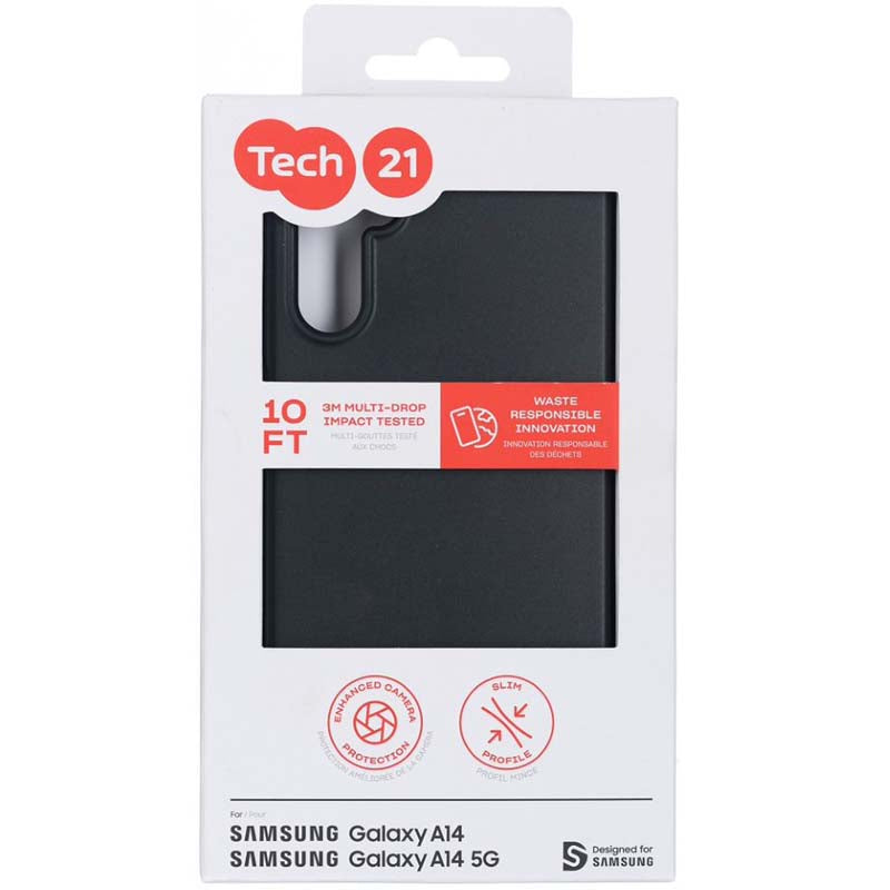 Tech21 Evo Lite Case for Samsung Galaxy A14 / A14 5G - Black