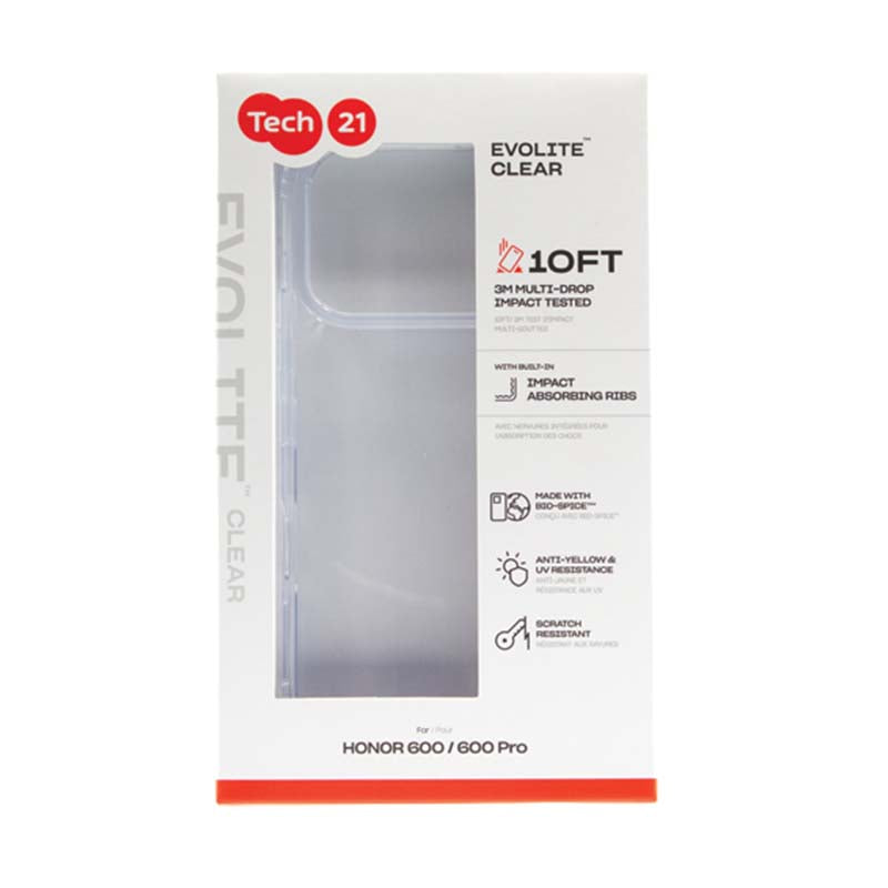 Tech21 Evo Lite Case Honor 600 Clear - Clear