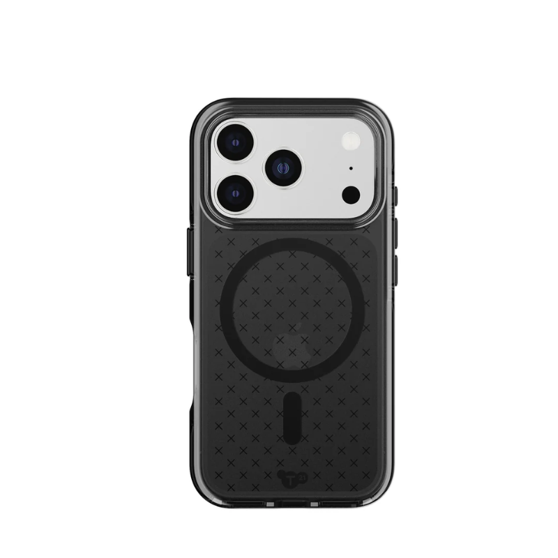 Tech21 EvoCheck MagSafe Case Apple iPhone 17 Pro - Smokey / Black - Smokey/Black