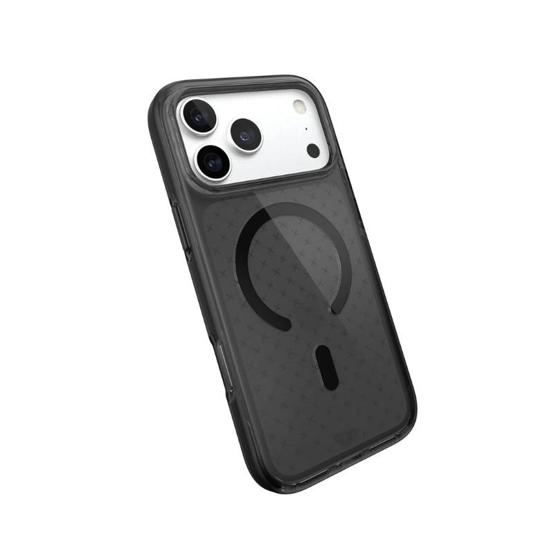 Tech21 EvoCheck MagSafe Case For Apple iPhone 18 Pro Max - Smokey/Black - Black