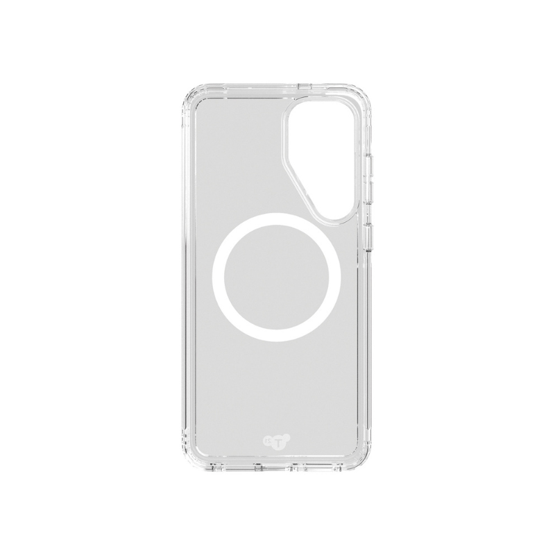 Tech21 EvoClear + Magnet Case Samsung Galaxy S25 FE - Clear - Clear
