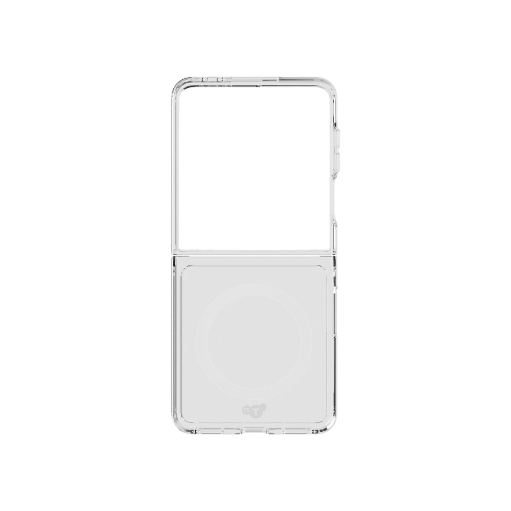 Tech21 EvoClear w/Magnet for Samsung Galaxy Z Flip7 - Clear - Clear