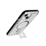 Tech21 EvoCrystal Kick MagSafe Cover for Apple iPhone 14 - Clear / Black - Clear / Black