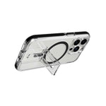 Tech21 EvoCrystal Kick MagSafe Cover for Apple iPhone 14 Pro - Clear / Black - Clear / Black
