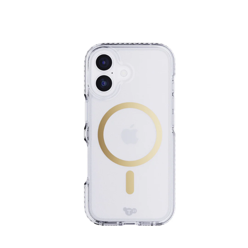 Tech21 EvoCrystal MagSafe Case Apple iPhone 17 - Metallic Gold - Gold