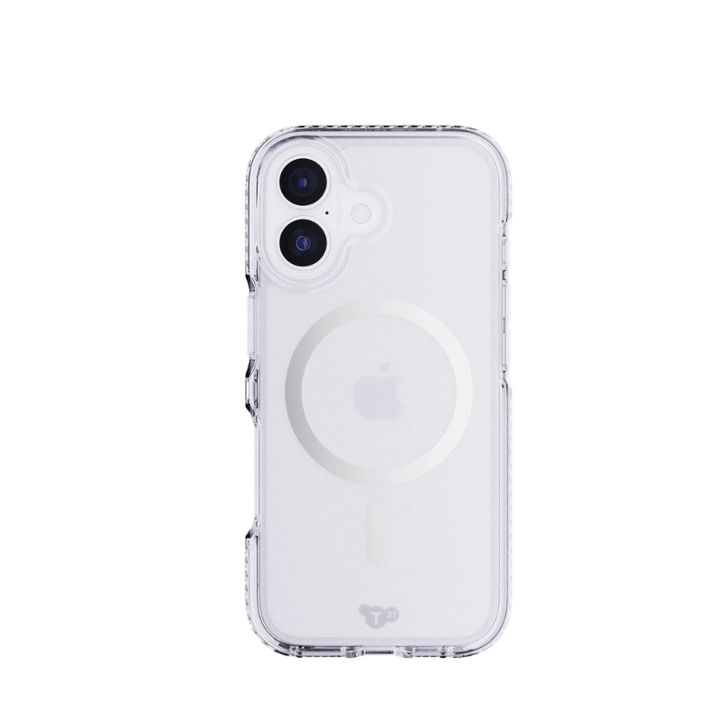 Tech21 EvoCrystal MagSafe Case Apple iPhone 17 - Metallic Silver - Silver