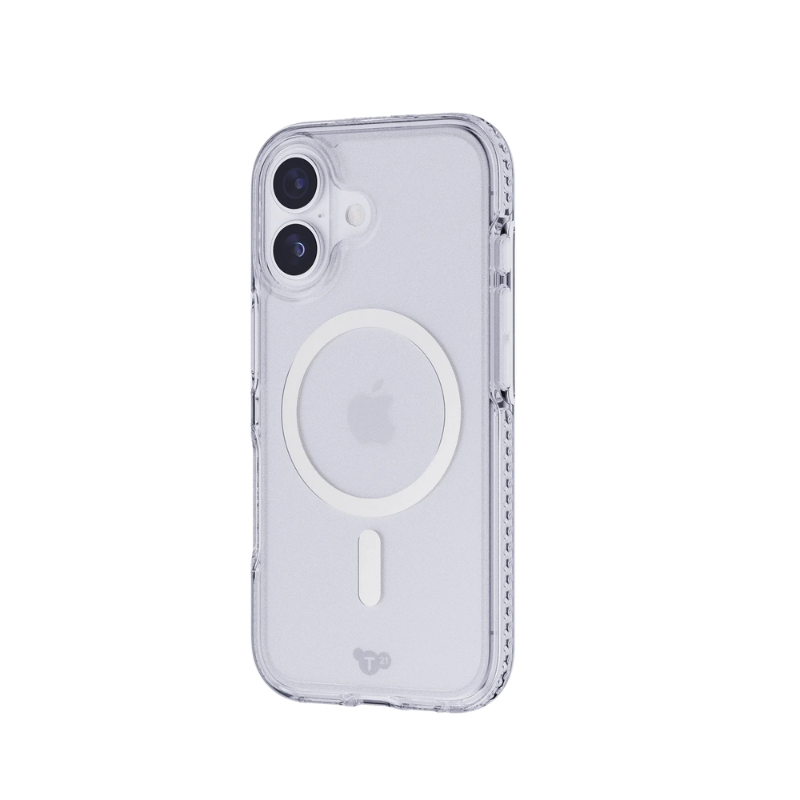 Tech21 EvoCrystal MagSafe Case Apple iPhone 17 - Metallic Silver - Silver
