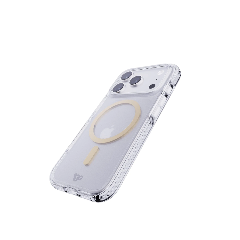 Tech21 EvoCrystal MagSafe Case Apple iPhone 17 Pro - Metallic Gold - Gold