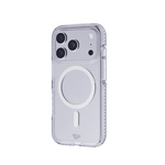 Tech21 EvoCrystal MagSafe Case Apple iPhone 17 Pro - Metallic Silver - Silver