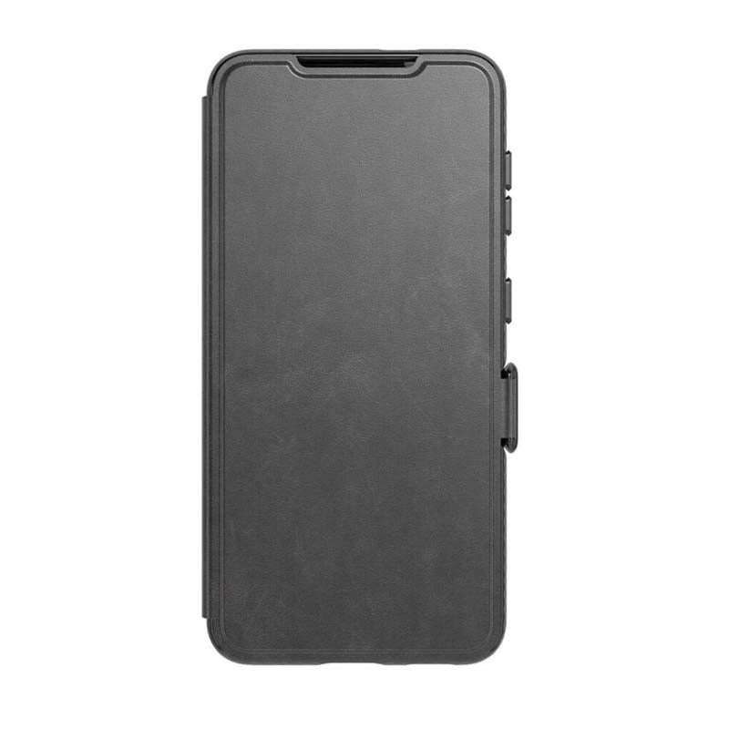 Tech21 EvoWallet Case for Samsung Galaxy S21 5G - Smokey Black - Black