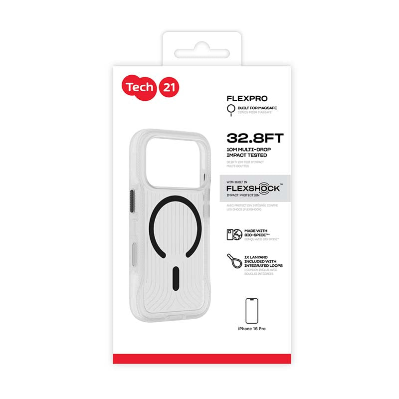 Tech21 FlexPro Apple iPhone 17 Pro MagSafe Case Black - Black