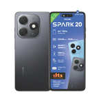 Tecno Spark 20 4G Dual SIM 256G - Black