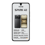 Tecno Spark 40 4G Dual Sim 128GB - Black - Black