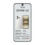Tecno Spark 40 4G Dual Sim 128GB - Grey - Grey