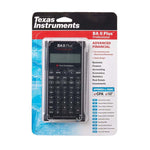 Texas Instruments BA ii Plus Professional Financial Calculator - Black - Black