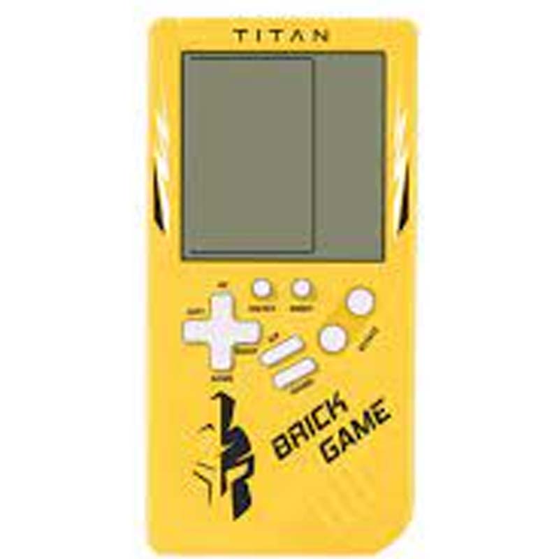 Titan Brick Game Portable - Yellow
