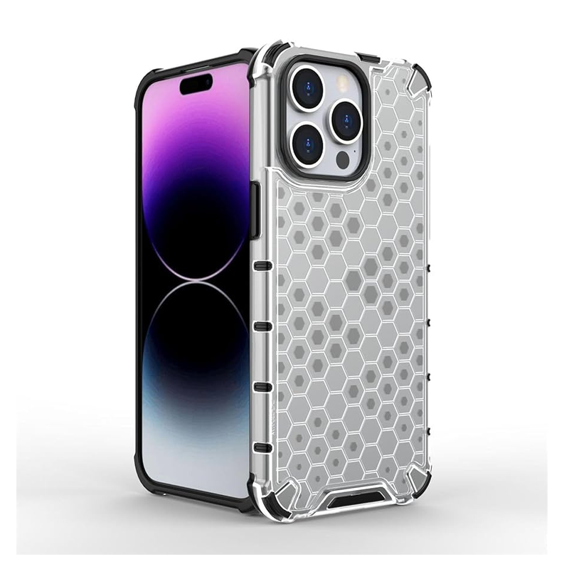 Toni Armor Case Apple iPhone 15 Pro Max - Clear - Clear