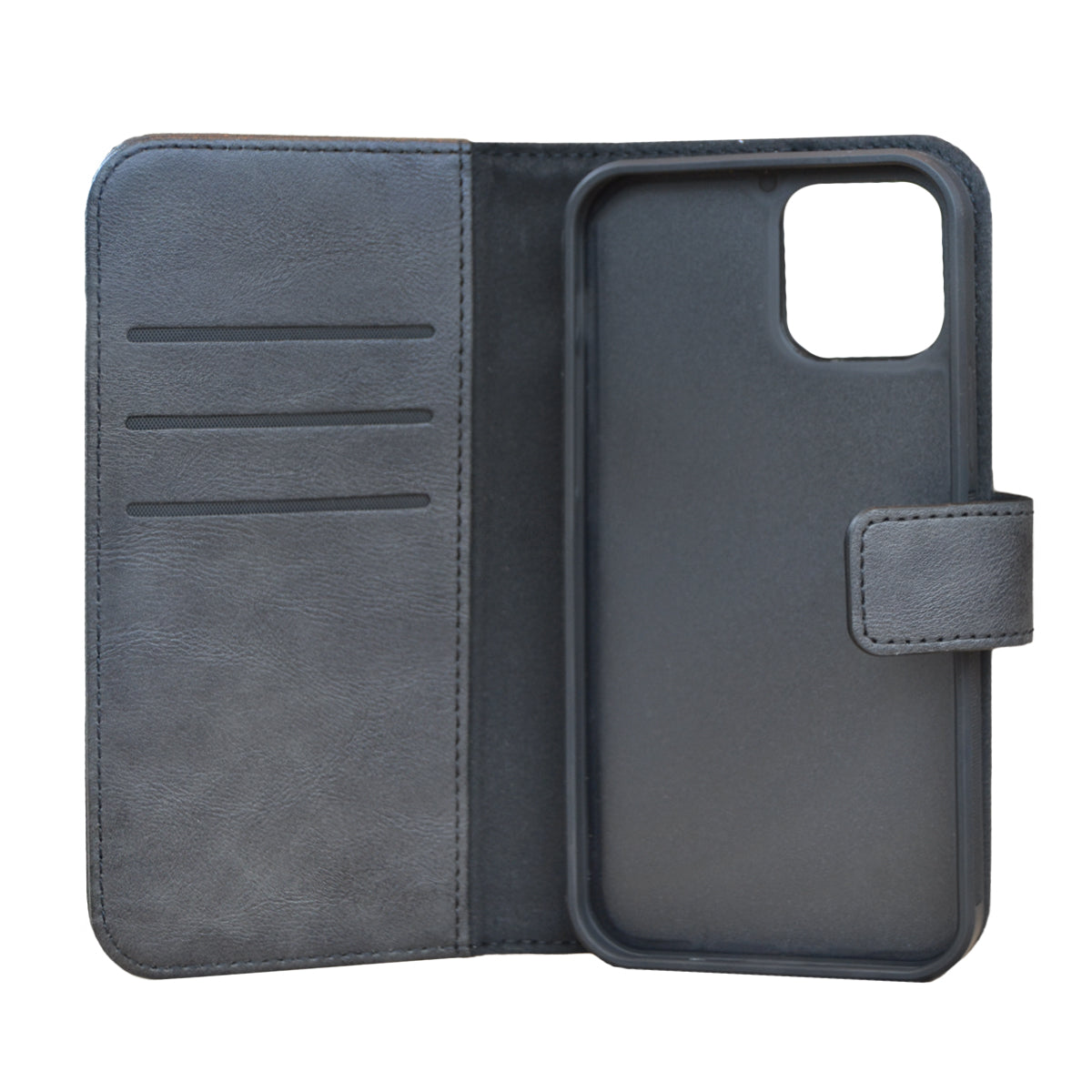 Toni Flair Wallet Case Apple iPhone 12/12 Pro - Black - Black
