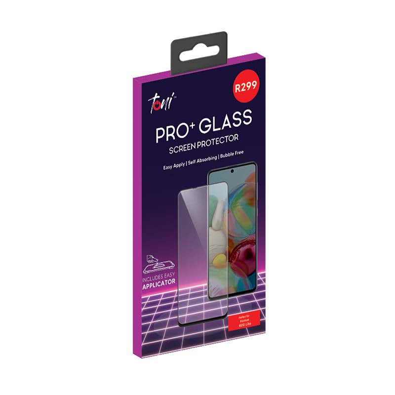 Toni Glass Honor 600 Lite Tempered Glass Screen Protector - Clear