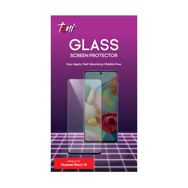 Toni Glass Huawei Nova 14 Tempered Glass Screen Protector