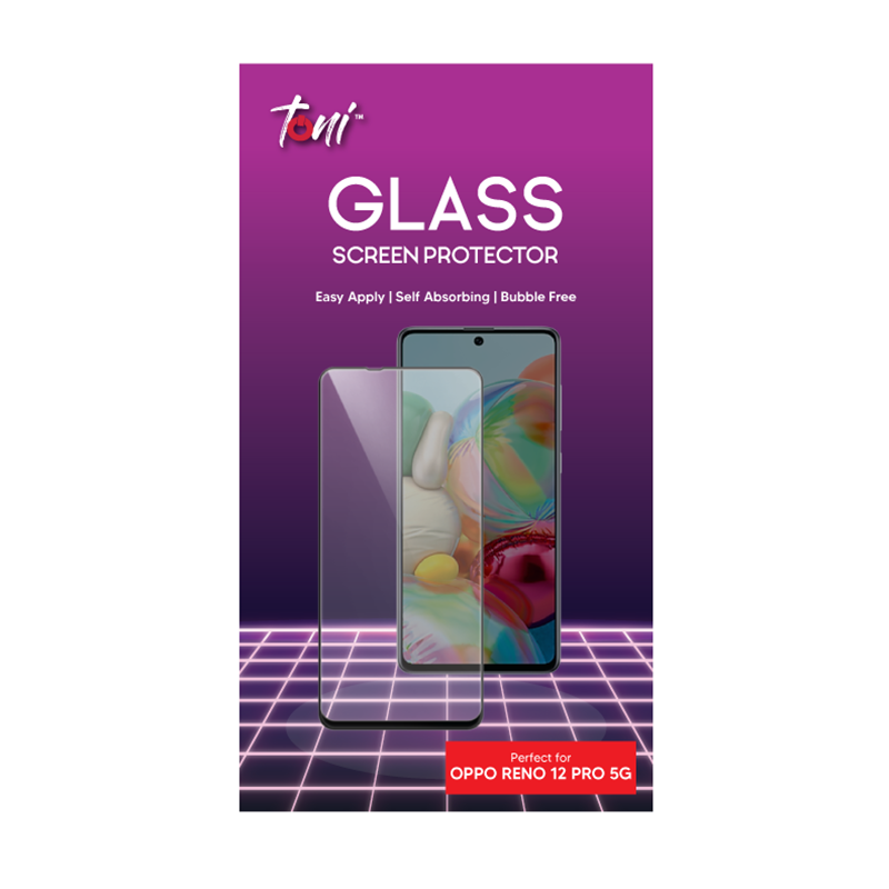 Toni Glass Oppo Reno 12 Pro Screen Protector - Clear