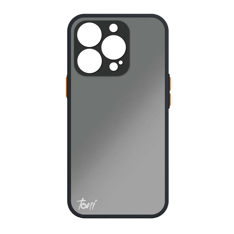 Toni Hybrid Merge Case Apple iPhone 15 Pro - Black - Black