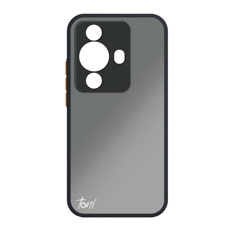 Toni Hybrid Merge Case Huawei Nova 11 Pro - Smokey Black - Black