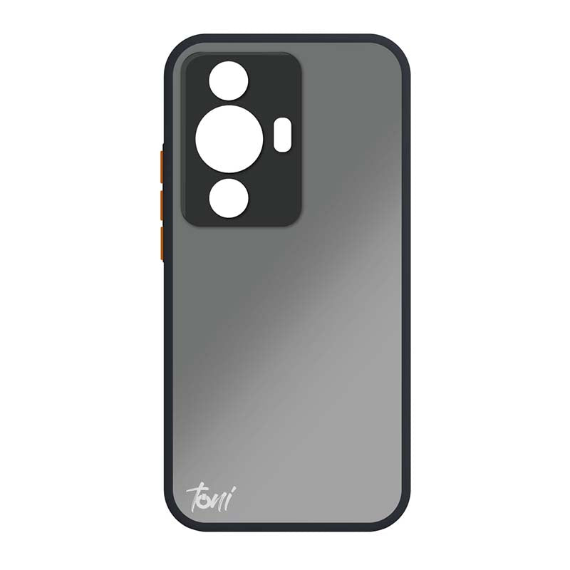 Toni Hybrid Merge Case Huawei Nova 11 - Smokey Black - Black