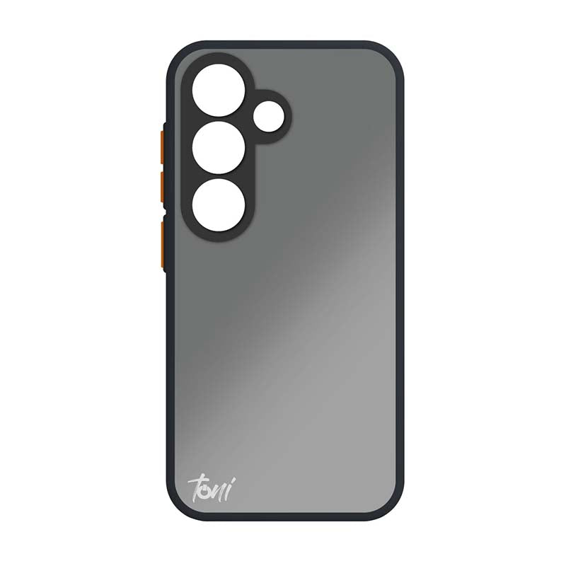 Toni Hybrid Merge Case Samsung Galaxy S24 Plus - Smokey Black - Black