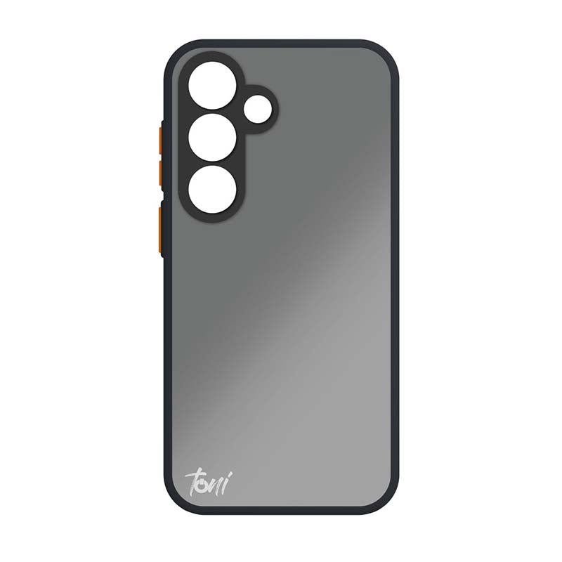 Toni Hybrid Merge Case Samsung Galaxy S24 - Smokey Black - Black