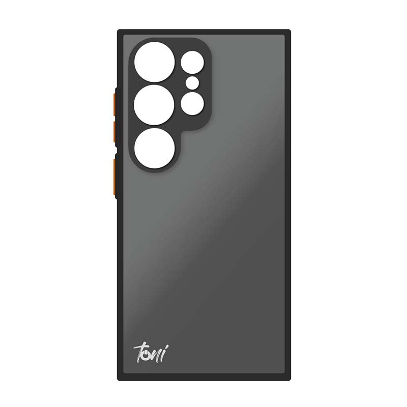 Toni Hybrid Merge Case Samsung Galaxy S24 Ultra - Smokey Black - Black