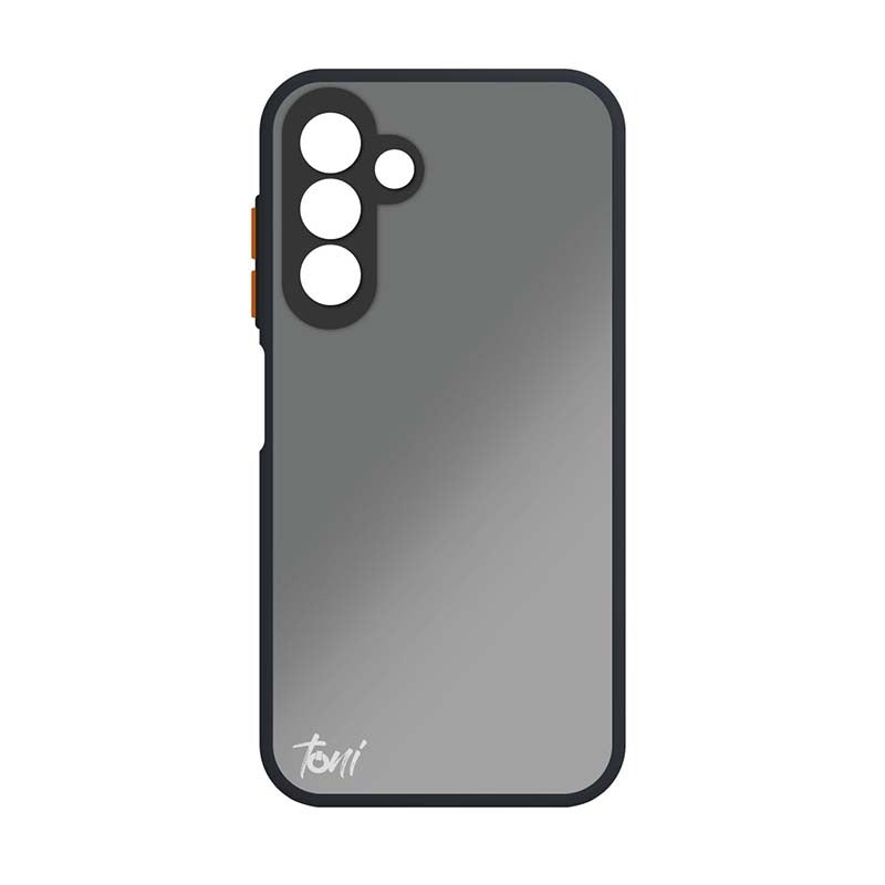 Toni Merge Samsung Galaxy A16 Case - Smokey Black - Black