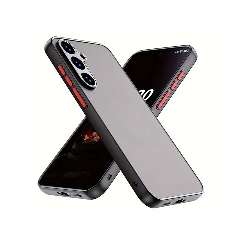Toni Merge Samsung Galaxy S25 Case - Smokey Black - Black