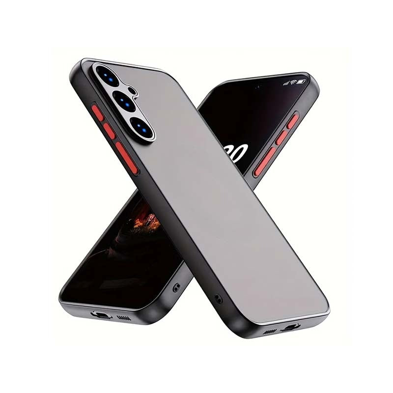 Toni Merge Samsung Galaxy S25 Plus Case - Smokey Black - Black