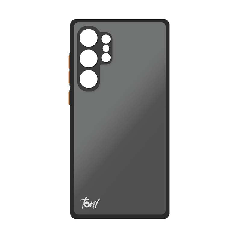 Toni Merge Samsung Galaxy S25 Ultra Case - Smokey Black - Black
