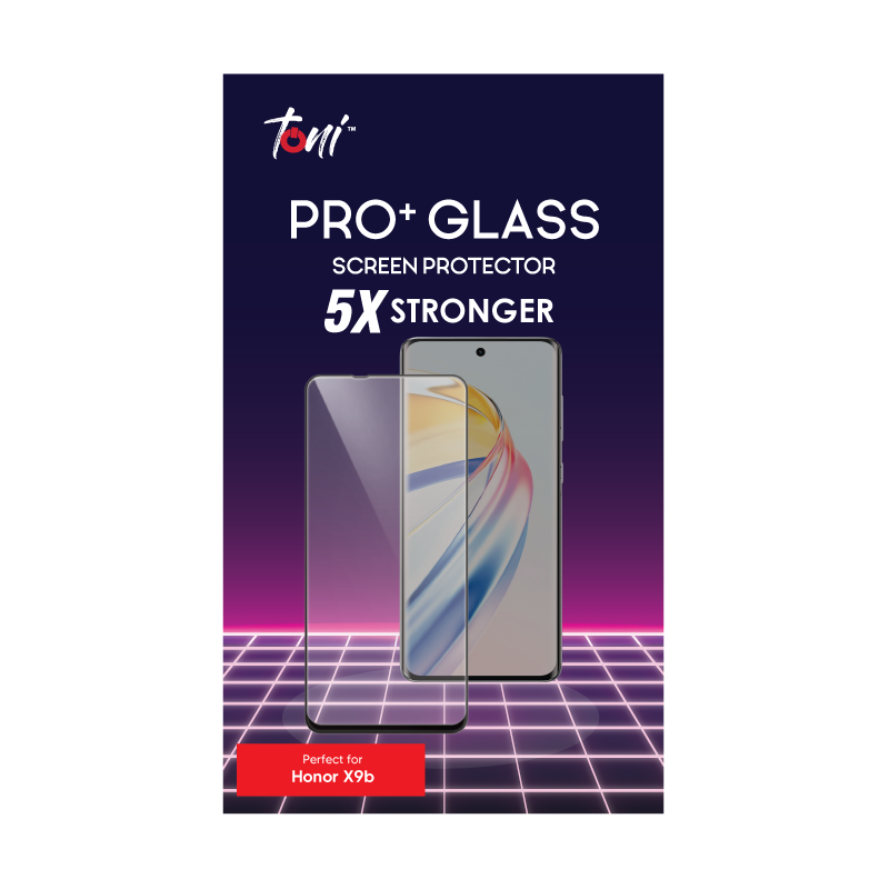 Toni Pro+ Glass Honor X9b Screen Protector - Clear