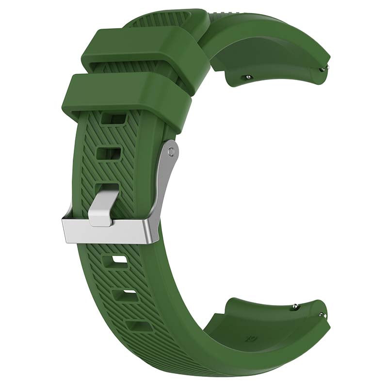 Toni Silicone Buckle Watch Strap 20mm - Green - Green