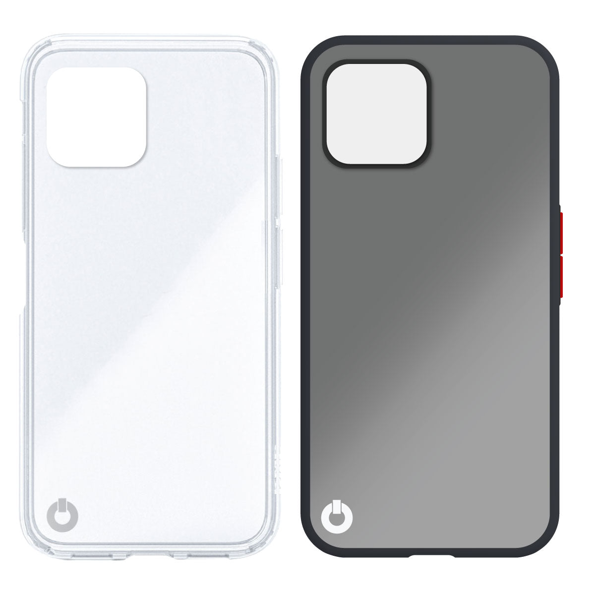 Toni Twin Prism/Merge Case Apple iPhone 13 - Clear/ Smokey Black - Black
