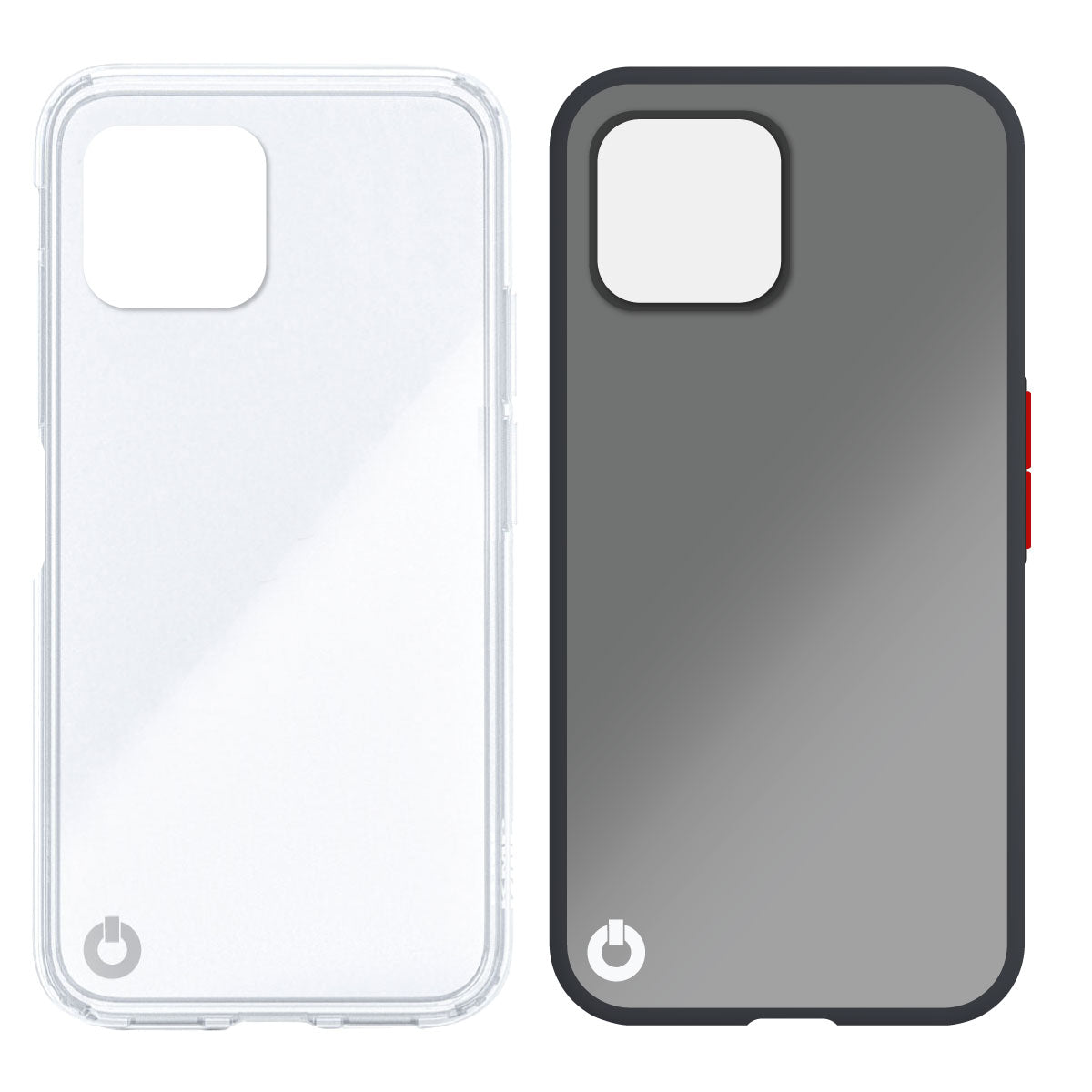 Toni Twin Prism/Merge Case Apple iPhone 13 Pro - Clear/ Smokey Black - Black
