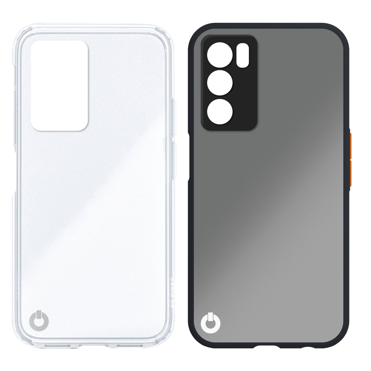 Toni Twin Prism/Merge Case Oppo A54s/ A16s/ A16 4G - Clear/Black - Clear / Black
