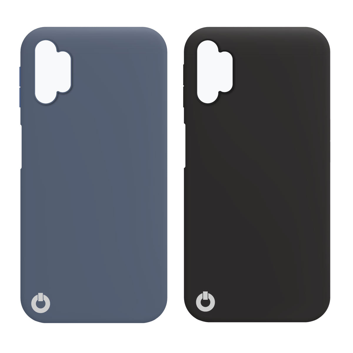Toni Twin Silicone Case Samsung Galaxy A32 5G - Black/Blue - Black / Blue