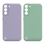 Toni Twin Silicone Case Samsung Galaxy S21 Plus 5G - Violet/Turquoise