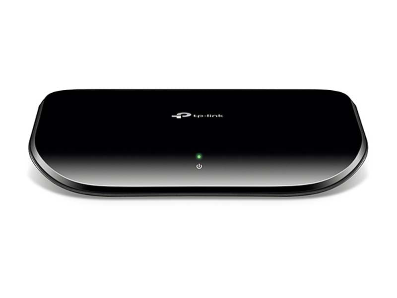 TP-Link 5 Port Gigabit Desktop Switch - Black - Black